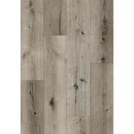 Mexen Bevil Oaks échantillon de panneaux en vinyle 1240 x 182 mm SPC 6,5 mm, sous-couche IXPE 1,5 mm, 4 V-Fuga, Chêne - F1036-S (1/3)