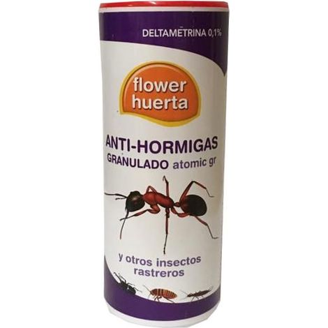 FLOWER Polvo Antihormigas ATOMIC GR, Envase 500 gr