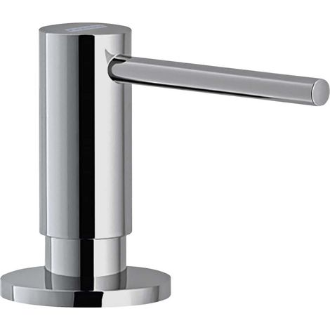 Franke – Distributeur de savon chrome 300ml – Rotation 360° – Dimension embase ø 50mm – Perçage ø 35mm – Garantie 2 ans