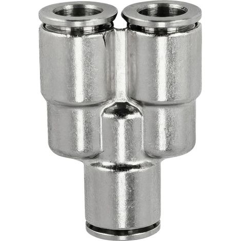 TRU COMPONENTS Raccord en Y TC-14205472 MPW 8-6 Ø de tuyau: 8 mm, 6 mm 1 pc(s)
