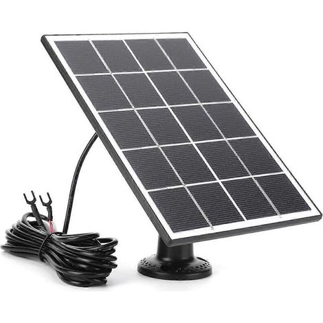 Chargeur solaire 20 W pour sonnette vidéo Ring, noir (1/5)