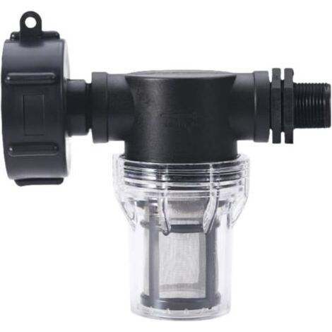 Récupérateur d\'eau de pluie - Réservoir de 1 000 litres avec filtre, raccord pour tuyau d\'arrosage S60 x 6 3/4" (24 mm x 20 mm) (1/4)
