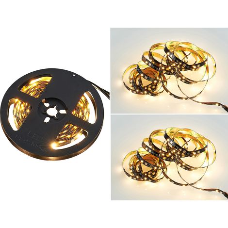 2er Set LED Streifen mit Fernbedienung, RGB Farbwechsel & Dimmer - 5 Meter (1/5)