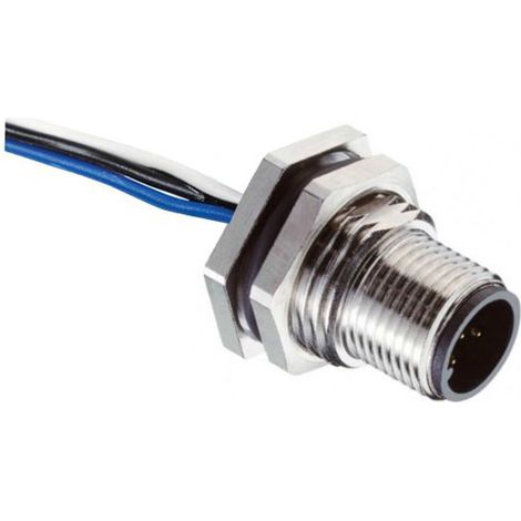 Connecteur pré-câblé RS PRO 5 conducteurs , M12 Mâle, 200mm ( Prix pour 1 )