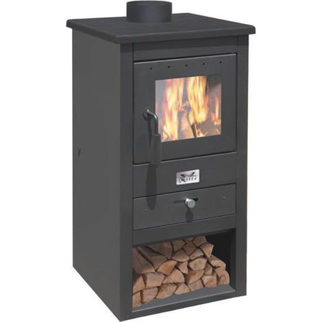 Estufa de Leña Athena 10,7 Kw - 43x41x86H