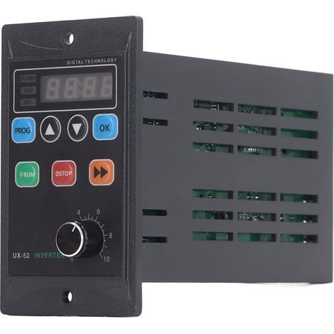 Mini onduleur de moteur 90W, entrée 1PH 176-264V, sortie 3PH 0-220V, convertisseur de fréquence pour ventilateurs, pompes à eau (1/5)