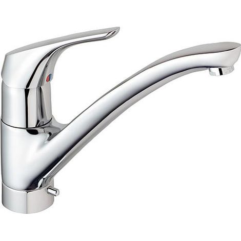 Robinetterie d'evier CeraSprint Neu saillie 230mm avec vanne (1/2)