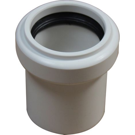 Raccord PE à joint – PVC à coller Ø40 – Filetage entrée 1" – Pour transition PVC/PE-HD – Accessoire Bâti-support Geberit (1/4)