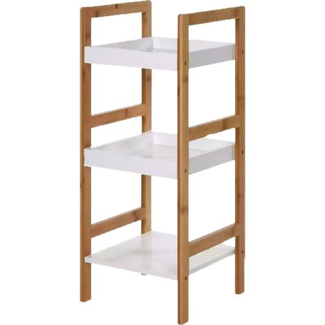 SCAFFALE PORTABIANCHERIA cm 30 x 30 x h.72 (l x p x h)