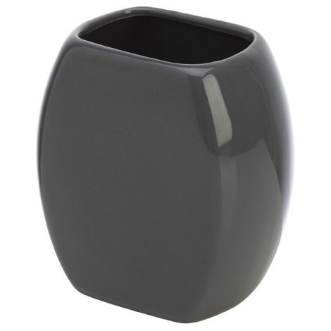 Porta spazzolino in ceramica grigio Linea Parigi Feridras