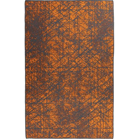 Tappeto moderno Kalevi 200 Orange a tessitura piatta (1/4)