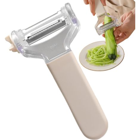 Épluche-Légumes,Économe Tournant Manuel pour Fruits - Ustensile de Cuisine pour Éplucher Tomates Pommes de Terre Poires Concombres Pêches Courgettes Préparation Repas Quotidienne (1/5)