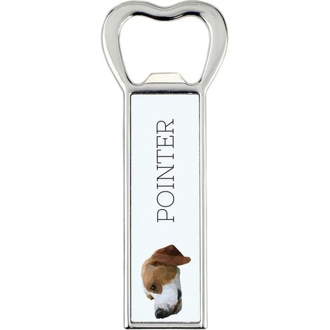 Apribottiglie Pointer con foto e dedica per la birra Art-Dog (1/5)