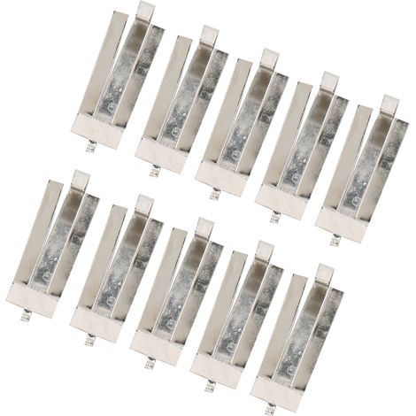 10 clips de fixation pour plateau chauffant en verre, pinces en acier inoxydable, accessoires pour imprimante 3D (1/5)