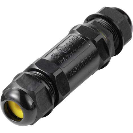 TRU COMPONENTS Kabelverbinder IP68 wasserdicht, Schraubkontakt 5polig, 0,5 - 4,0 mm² TC-14745248 Sc (1/5)