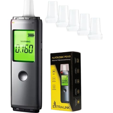 Alcoholímetro Semiconductor Extralink Alkologic Po-01 (1/3)