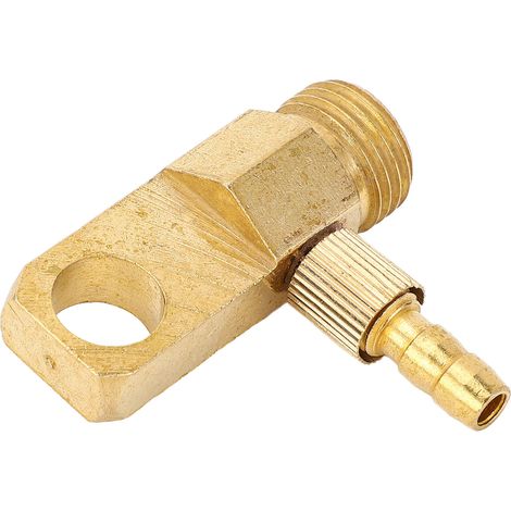 Raccord de soudage à l'arc sous argon, écrou M16x1,5mm, adaptateur de panneau, connecteur TIG en cuivre (1/5)