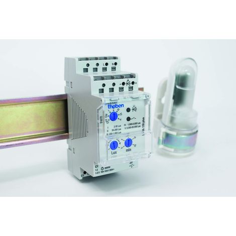 Theben Luna 110 Plus AL interruttore crepuscolare bianco