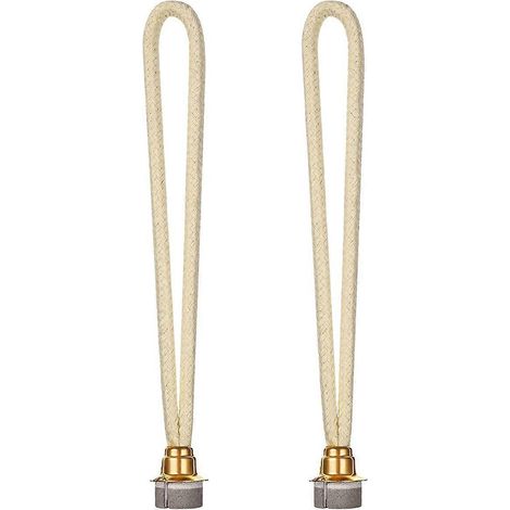Lot de 2 mèches de rechange de 18 mm pour lampe à huile parfumée, brûleur catalytique, diffuseur d'aromathérapie pour fêtes (1/5)