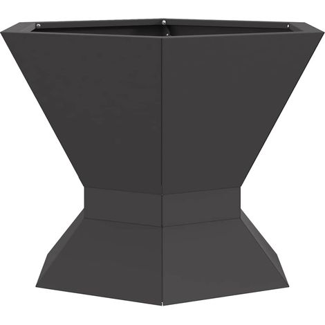 Maison Exclusive - Braise Noir 50 x 50 x 40 cm Acier