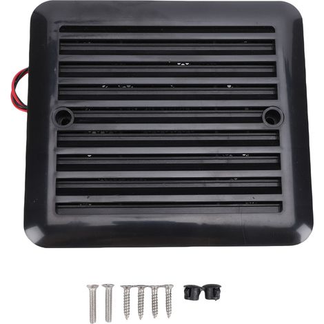 Ventilateur de refroidissement 12V 4W, vent fort, échappement d'air, moteur 3000 tr/min, Ventilation externe pour Camping-Car, voitures, véhicules de Camping. (1/5)