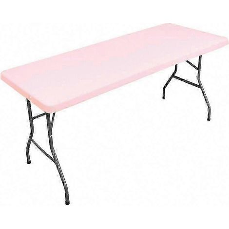 Nappe de table pliable imperméable, protège-table lavable de qualité supérieure, housse rectangulaire pour table de jardin et extérieur (1/5)