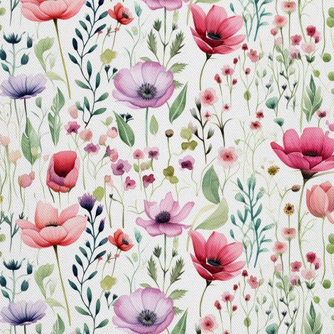 Tela decorativa para exteriores Oxford - Flores - DX2879 (1/5)