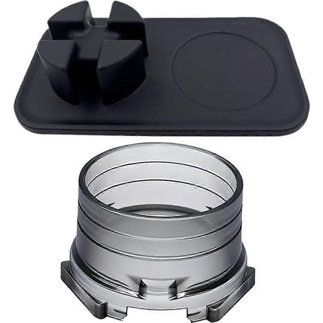 Ensemble porte-filtre, entonnoir doseur et tapis de tasseur antidérapant pour machine à expresso Ninja Luxe Cafe ES601 - JBMEDIA (1/4)