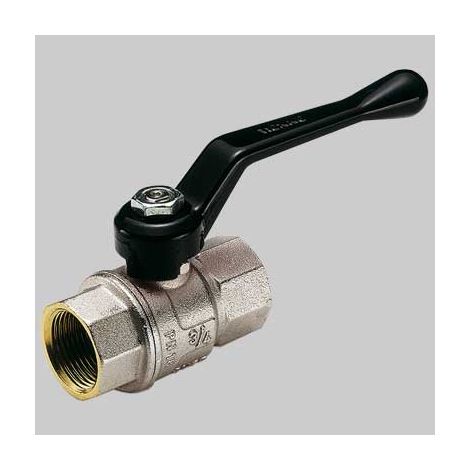 VALVOLE A SFERA PASSAGGIO TOTALE FF LEVA ALLUMINIO MOD. TORNADO  1 1/4 DN 32 PN 25     TIEMME