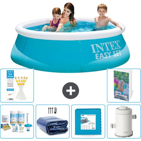 Intex Piscina Easy Set Rotonda - 183x51 cm - 7-pezzi  S14