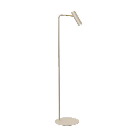 Lampada da terra moderna beige tubo GU10 8W Axion Luminex