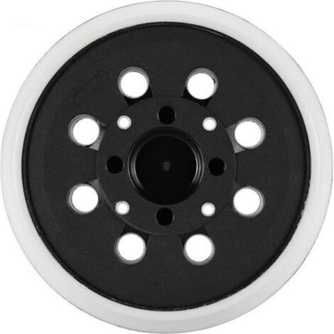 Plateau et patin de ponçagePatin de ponçage auto-agrippant 125 mm compatible avec Bosch PEX 300 AE 400 AE 4000 AE 125 mm,Ponceuse Excentrique par Poweka (1/5)