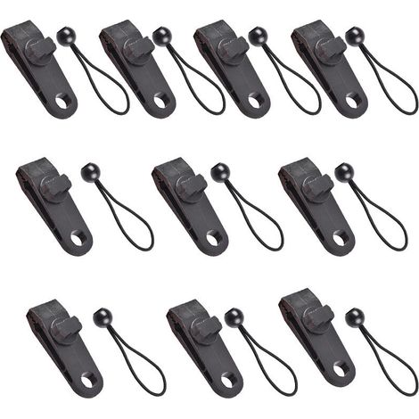 Bâche Tente Pince Bâche Auvents Clip Auvents Pince Tendeur Corde Élastique Élastique pour Bâche Ball Bungee Corde pour Tentes, Couvertures, Auvents, Bannières-
