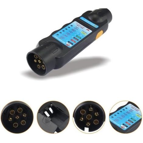 Letouch 12V Testeur de signal de remorque de voiture - 7 broches (1/4)