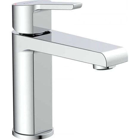 Mitigeur lavabo chromé - Robinet monocommande - Poignée centrale - MIT/VIT/CRO (1/4)