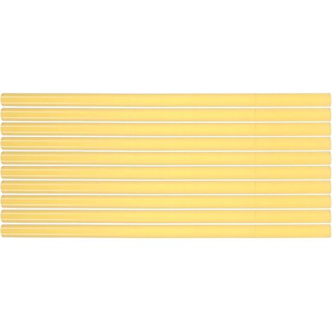 Bâtons de Colle en Caoutchouc 10 Pièces Jaune pour Débosselage  Réparation sans Peinture, Carrosserie Automobile, Opération Simple, Format 10 Pcs pour Outil de Réparation (1/5)