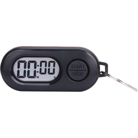 Minuteur arrêt portable, compteur temps numérique LCD, poche, léger, extérieur classe (1/3)