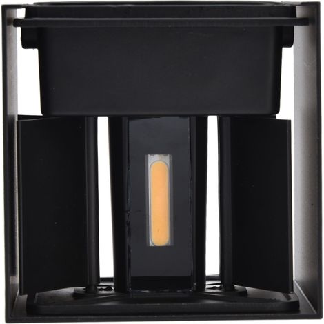 Applique murale de 9,9 cm (3,9 po) à angle d'éclairage réglable, écoénergétique et écologique, éclairage haut/bas, 90-265 V, 7 W (1/5)