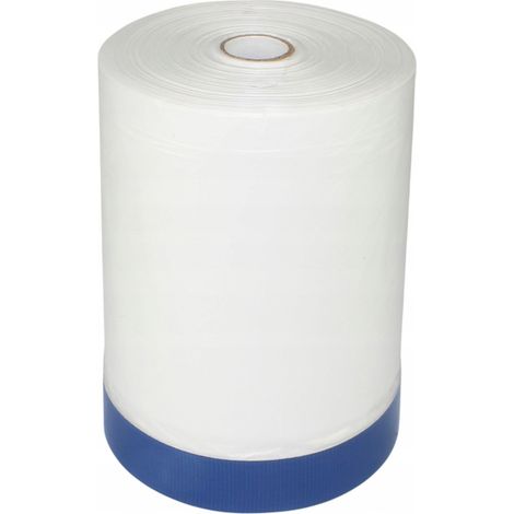 Film extérieur pour masque Speedy, 110 cm / 33 m, avec ruban adhésif anti-décollement UV14
