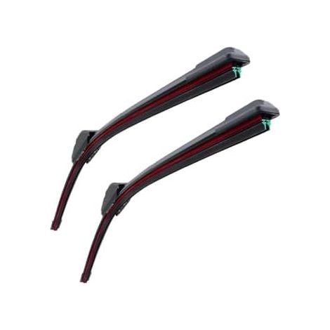 Dual Rubber Windscreen Wiper Blades for Model 3 2018-2021, 26"+19" (2PCS) (1/5)