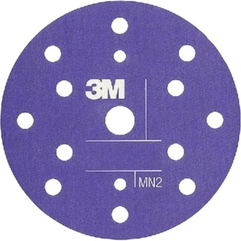 Ponceuse 3m hookit p1500 grain P1500 violet 152.4 mm (1/3)