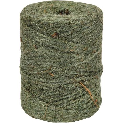 Gardman 13041 Green Jute Twine 250g GDM13041