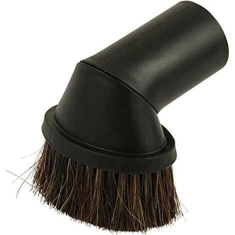 Brosse pour meubles, pour aspirateur, noir, pour les raccords de tuyaux d un diamètre de 32 et 35 mm, universel (1/3)