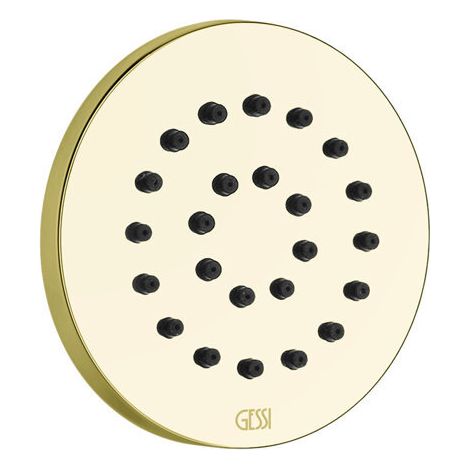 Gessi CONO ducha lateral fija, redonda, montada en la pared, 1
