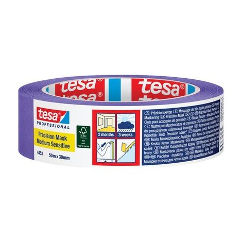 Nastro Carta Sensitive Int.est. Viola 4453 Tesa 50 ml 30 mm 5 Pezzi