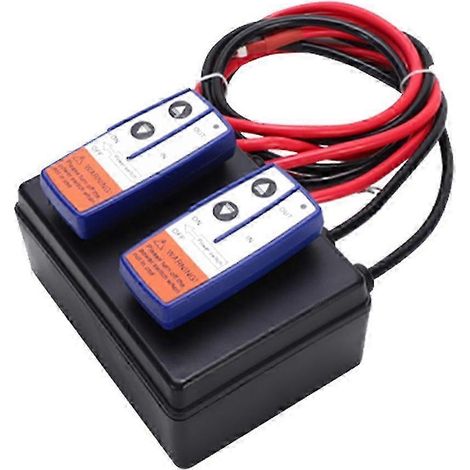 Boîtier de commande pour treuil électrique de 5000 lb, télécommande sans fil, 250 A, accessoires pour grue montée sur véhicule, boîtier de commande pour treuil (1/5)