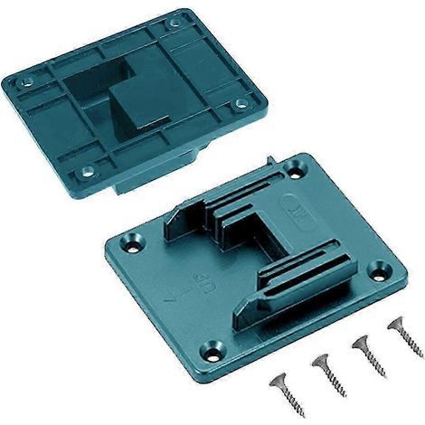 6Packs Tool Holder Dock Mount Storage Rack For Makita/Bosch 18V Fixing Devices Tool Holder Machine Storage Bracket Stand Slots (1/5)