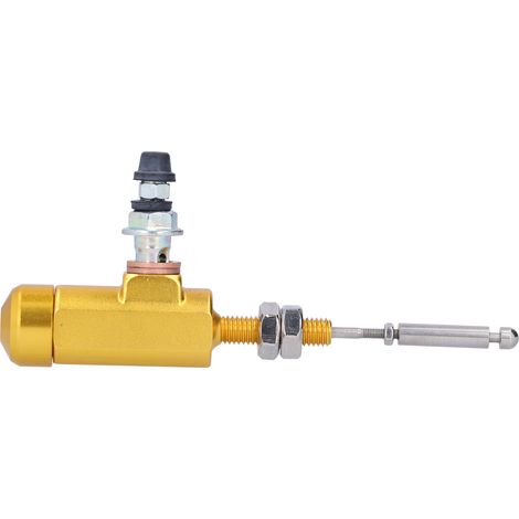 Universeller hydraulischer Hauptzylinder M10 x 1,25 mm für Motorrad-, ATV- und Dirtbike-Kupplung, in Gold. (1/5)