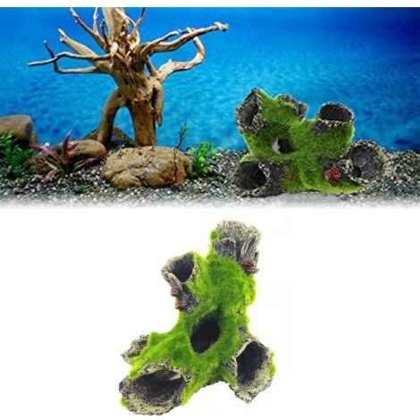 Décoration médiévale en résine pour aquarium - Accessoire de décoration pour aquarium - Abri de château pour reptiles Betta (1/5)