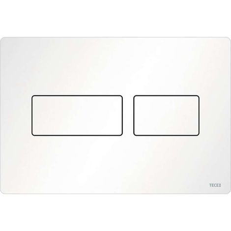 Tece TECEsolid - Control de descarga, blanco mate 9240433